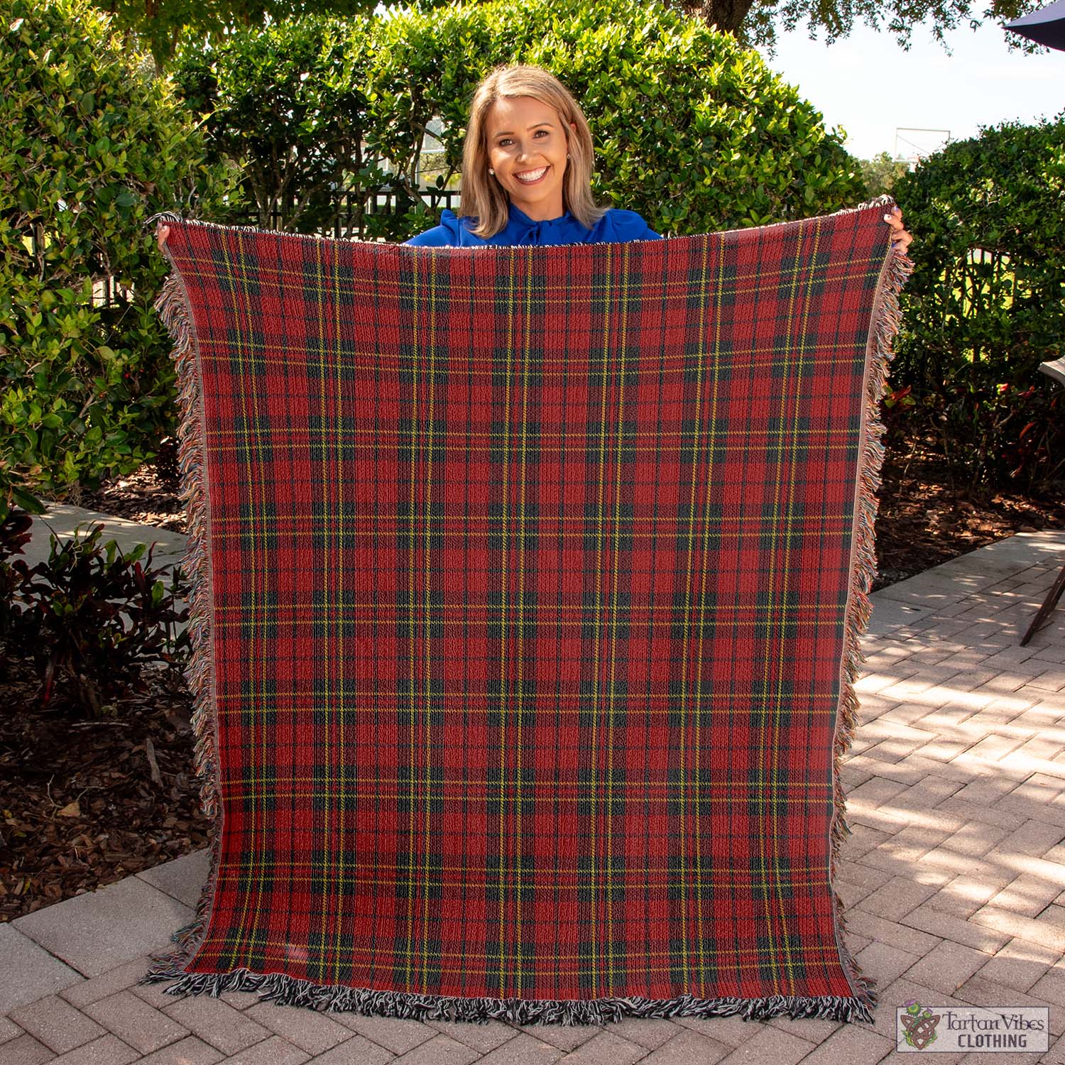 Brodie Tartan Woven Blanket