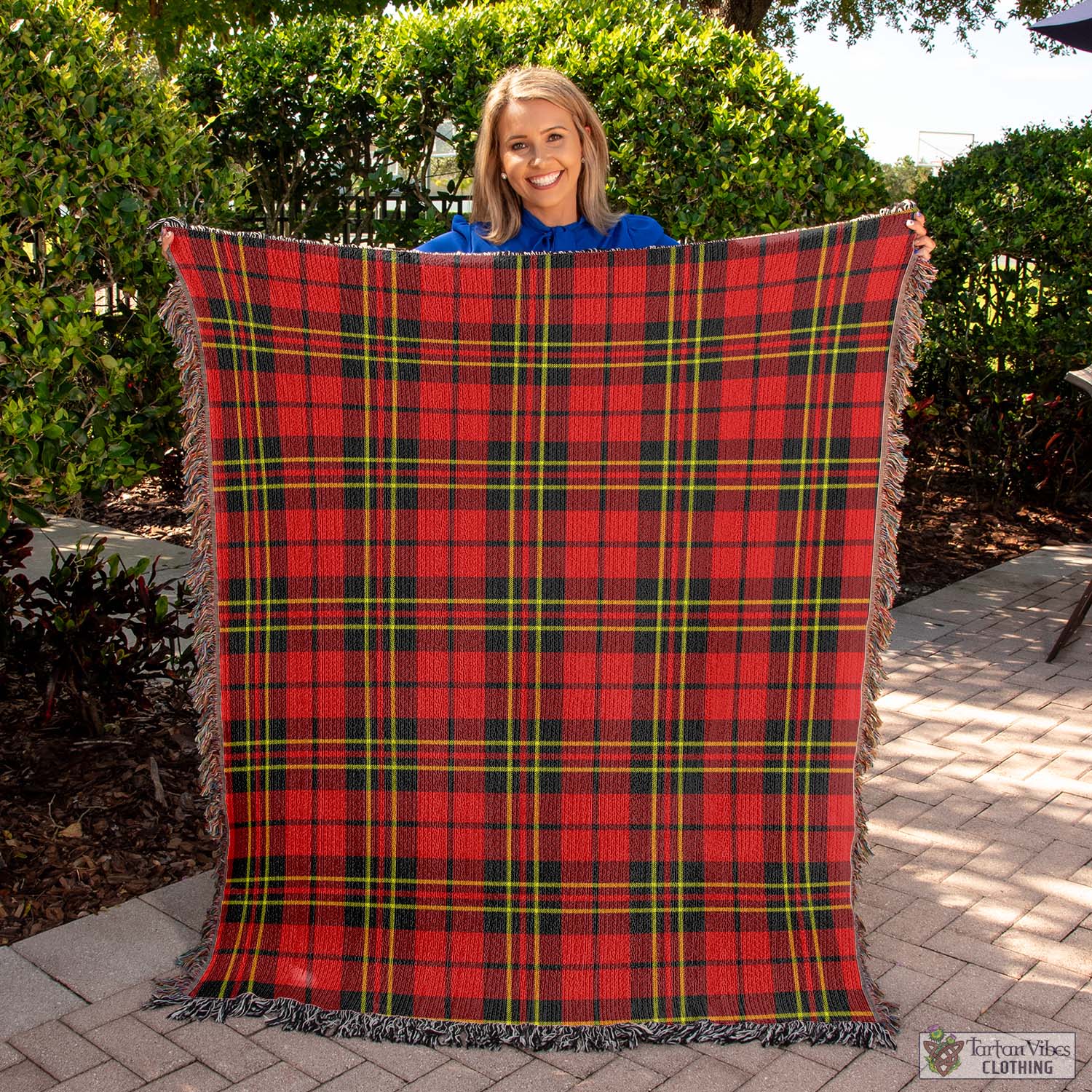 Brodie Modern Tartan Woven Blanket Tartan Vibes Clothing