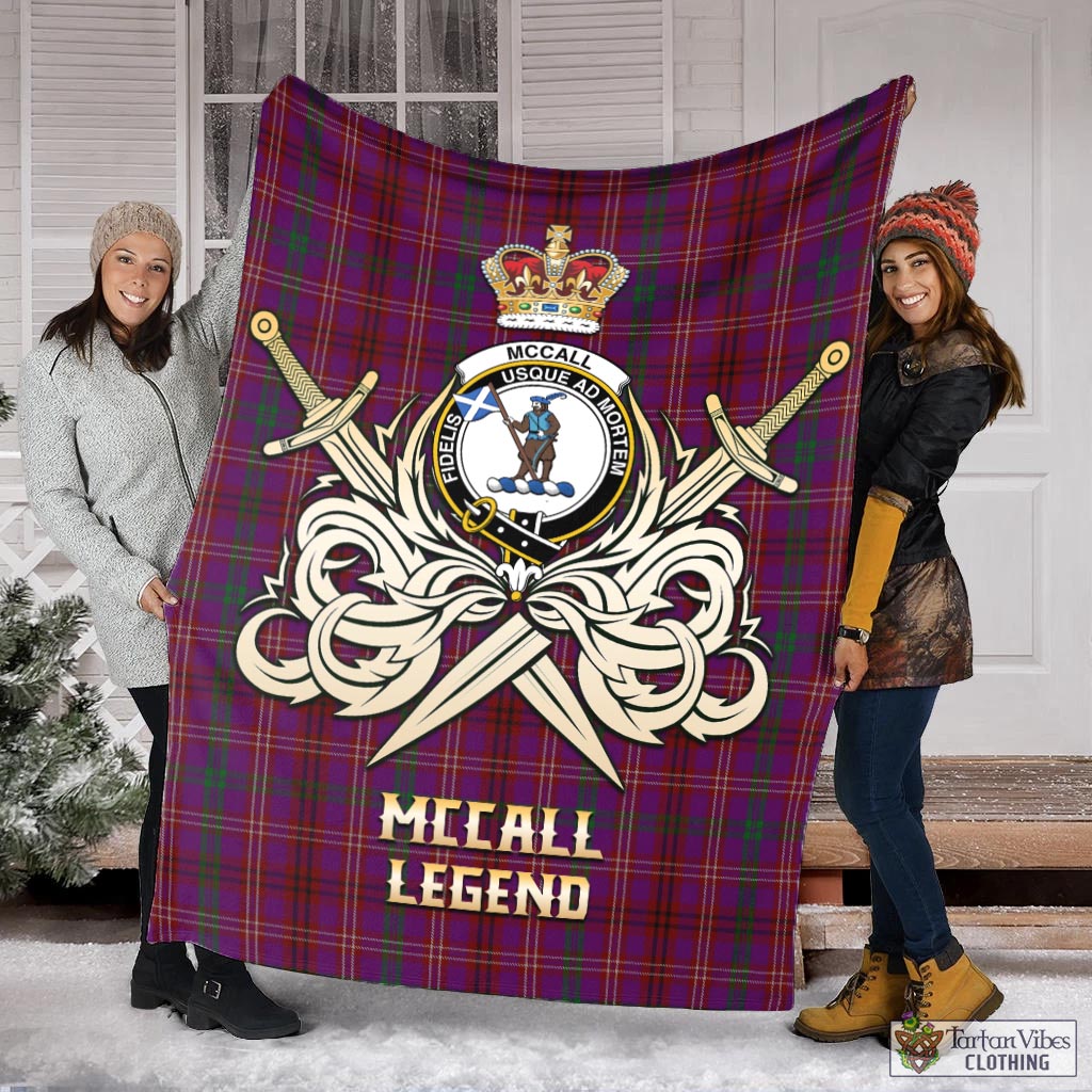 Tartanforlife Kinnear Clan Badge selling Tartan Blanket