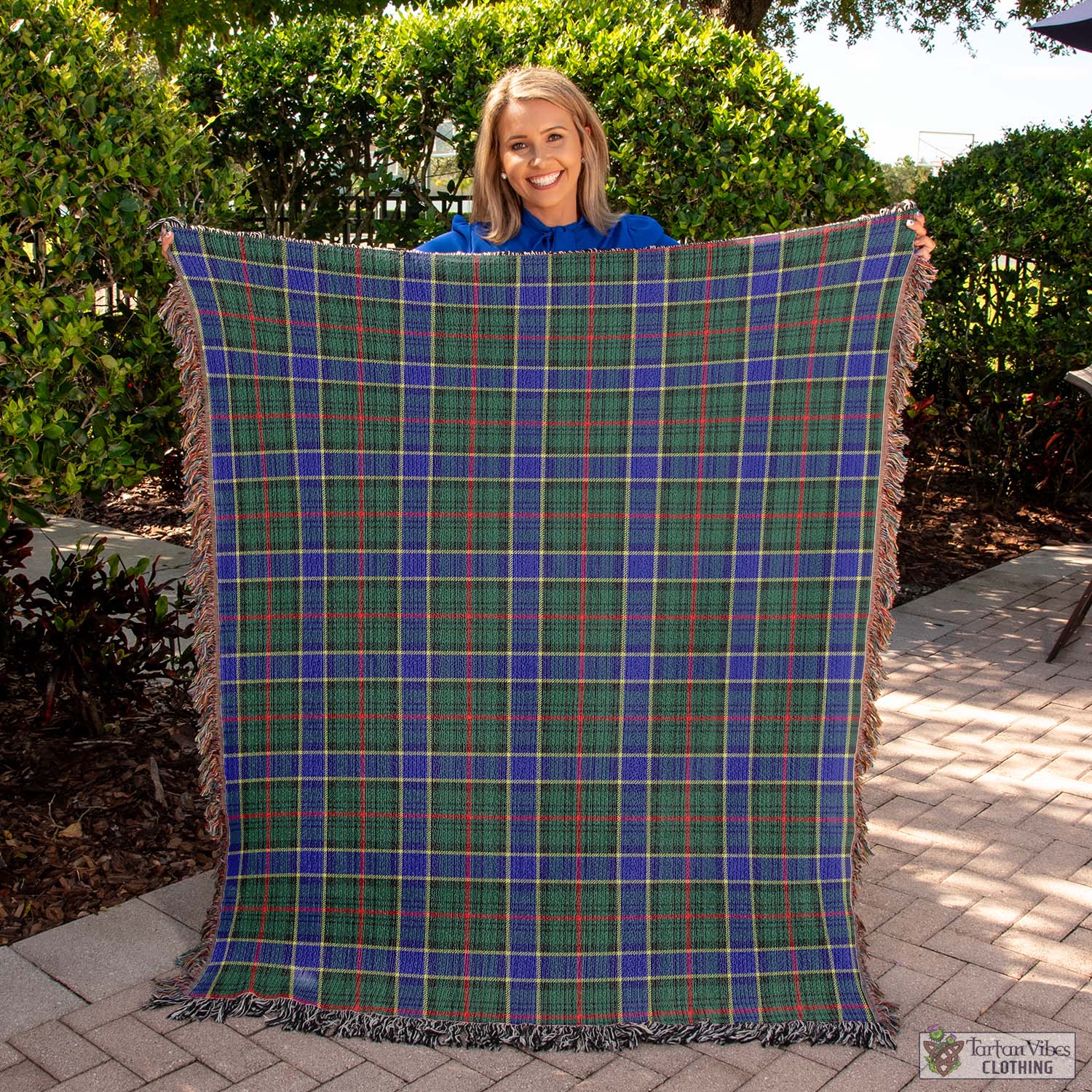 Ogilvie Ogilvy Hunting Modern Tartan Woven Blanket