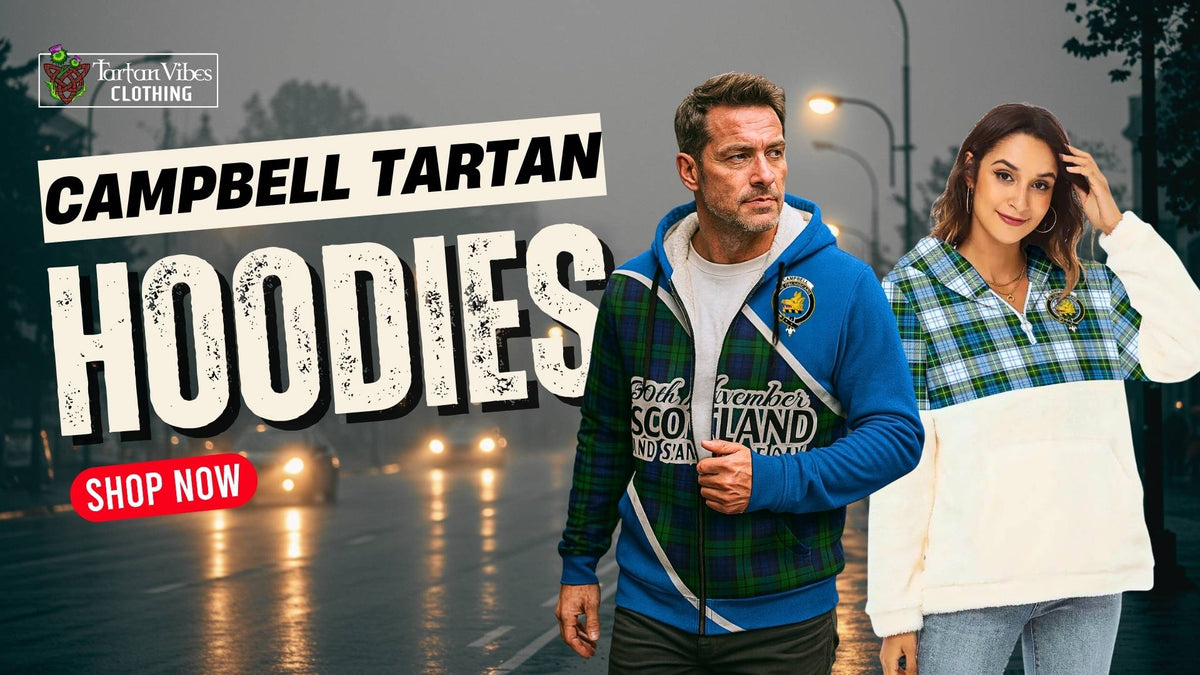 Campbell Tartan Hoodies