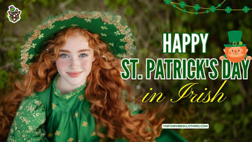 Happy St. Patrick's Day in Irish