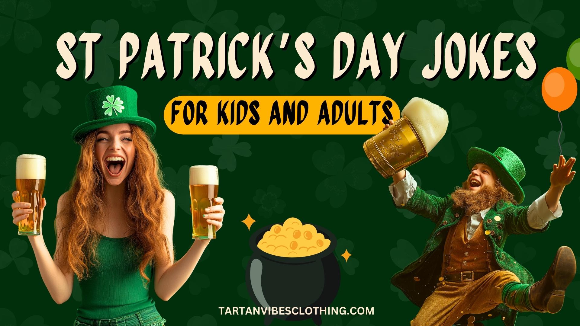 St Patrick’s Day Jokes for kids and adults 