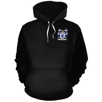 Crighton Coat of Arms Hoodie - 2D-tartanvibesclothing