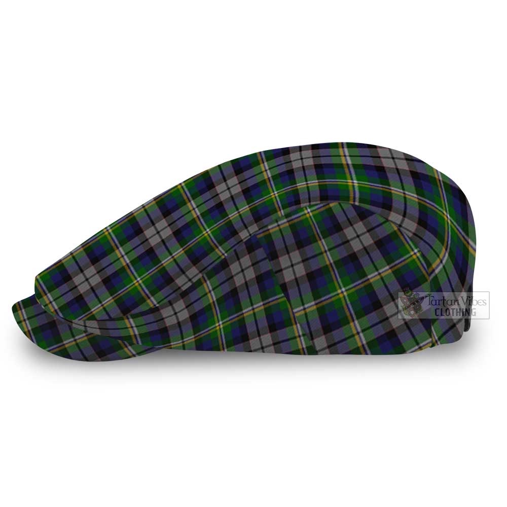 Abel Tartan Jeff Cap, Tartan Flat Cap - Tartan Vibes Clothing