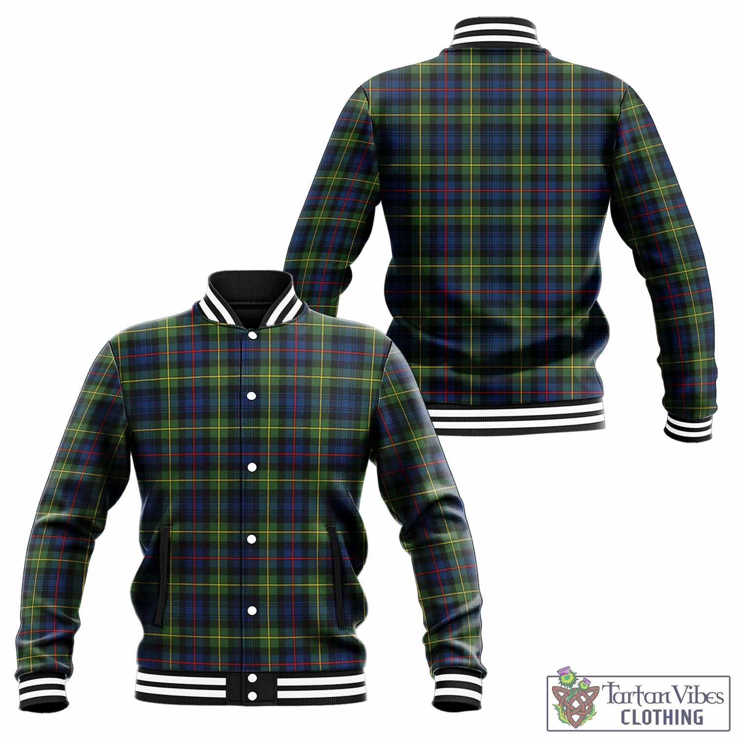 Baillie (Bailey) Tartan Baseball Jacket Unisex - Tartan Vibes Clothing
