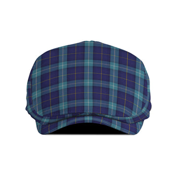 Blue Knights Intl. Tartan Flat Cap, Tartan Jeff Cap Jeff Hat - Tartan Vibes Clothing
