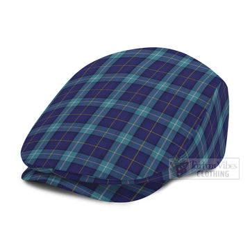 Blue Knights Intl. Tartan Flat Cap, Tartan Jeff Cap - Tartan Vibes Clothing