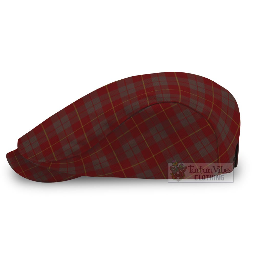 Bryce Tartan Jeff Cap, Tartan Flat Cap - Tartan Vibes Clothing