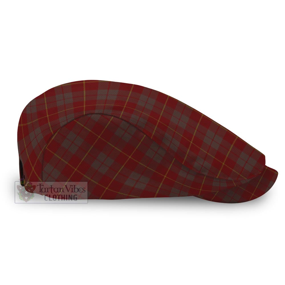 Bryce Tartan Jeff Cap, Tartan Flat Cap - Tartan Vibes Clothing