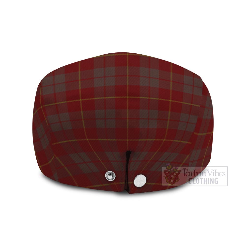 Bryce Tartan Jeff Cap, Tartan Flat Cap - Tartan Vibes Clothing