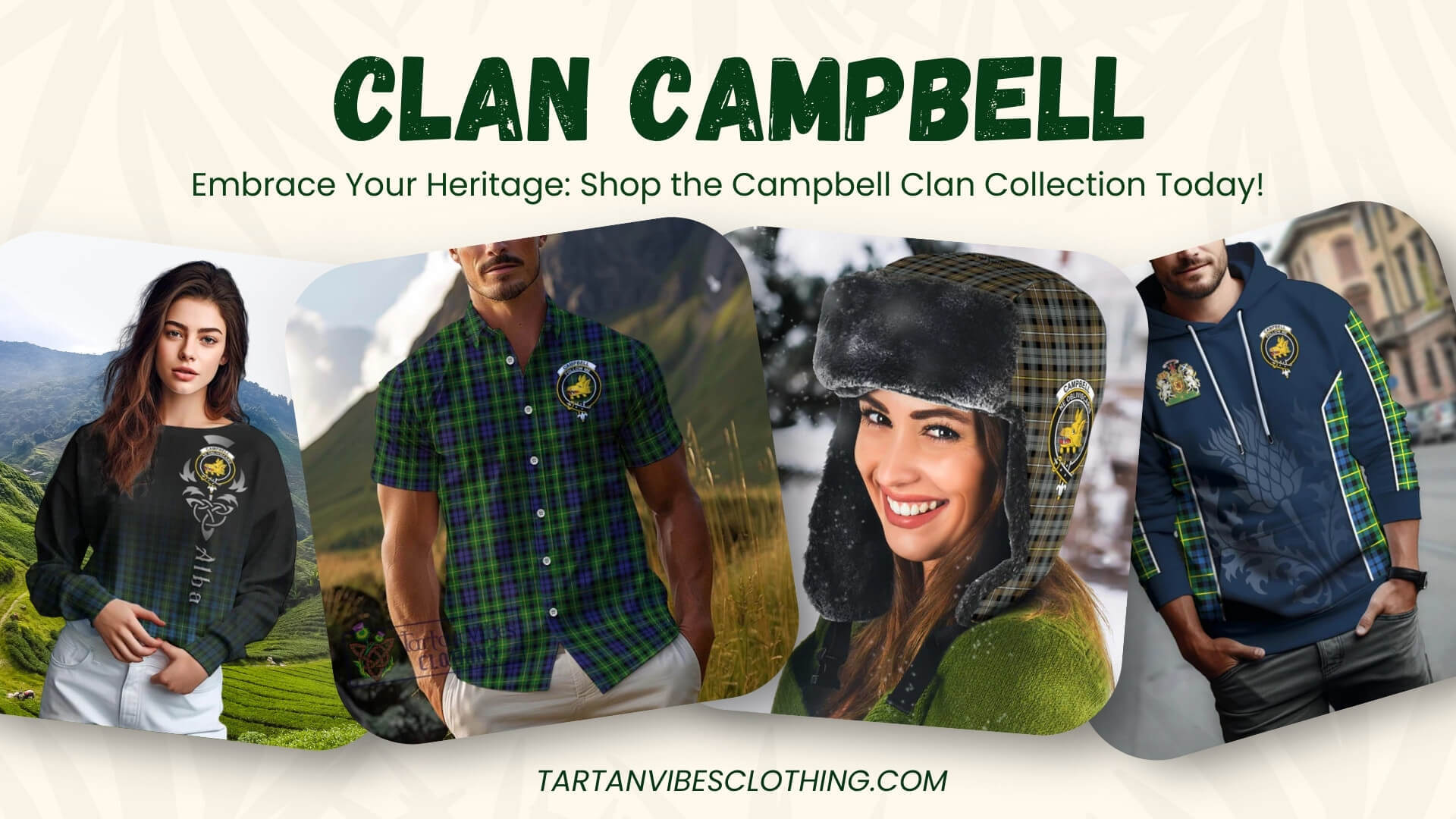 Shop the Campbell Clan Collection Today!