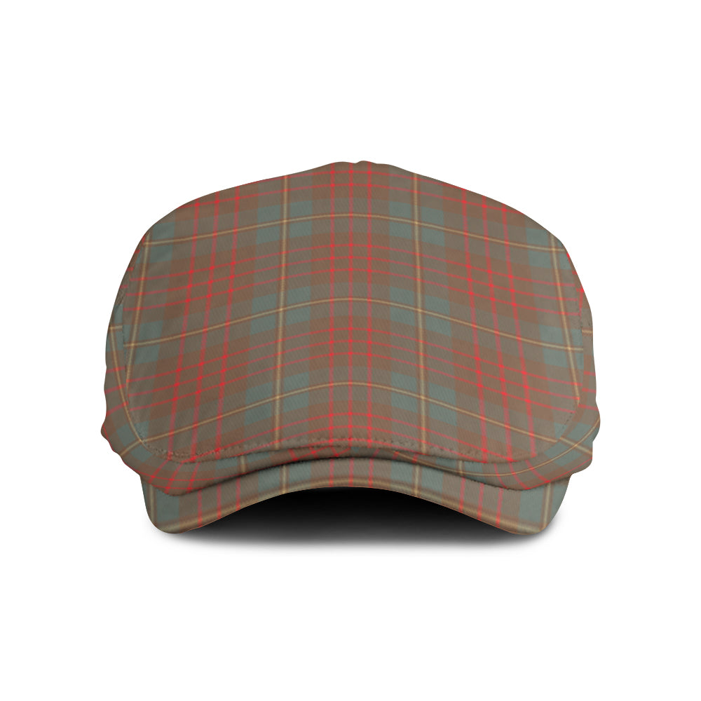 Cameron Hunting Weathered Tartan Jeff Cap, Tartan Flat Cap Jeff Hat - Tartan Vibes Clothing