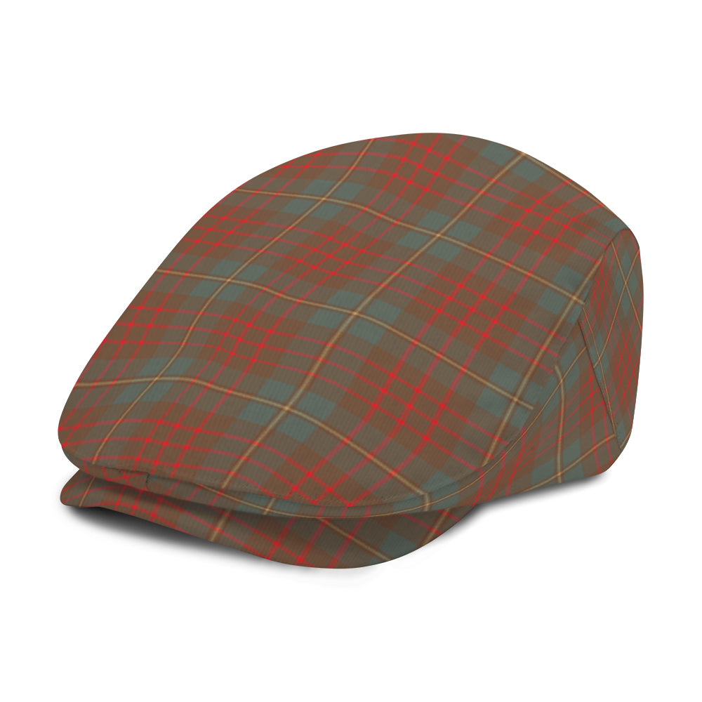 Cameron Hunting Weathered Tartan Jeff Cap, Tartan Flat Cap - Tartan Vibes Clothing