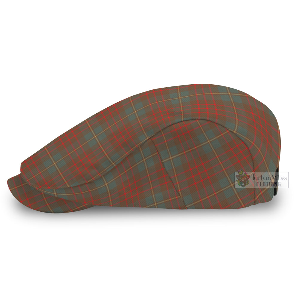 Cameron Hunting Weathered Tartan Jeff Cap, Tartan Flat Cap - Tartan Vibes Clothing