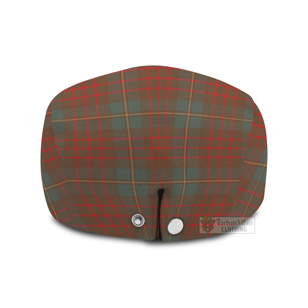 Cameron Hunting Weathered Tartan Jeff Cap, Tartan Flat Cap - Tartan Vibes Clothing