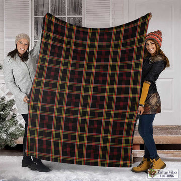Combat Veterans Motorcycle Association Tartan Blanket X-Large 59 x 79 inches 150 x 200 cm - Tartan Vibes Clothing