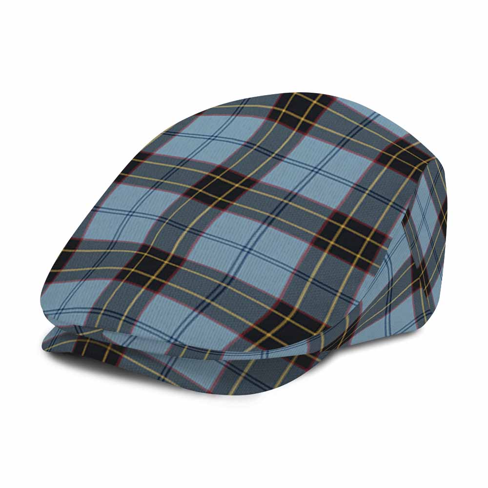 Leatherneck Tartan Jeff Cap, Tartan Flat Cap - Tartan Vibes Clothing