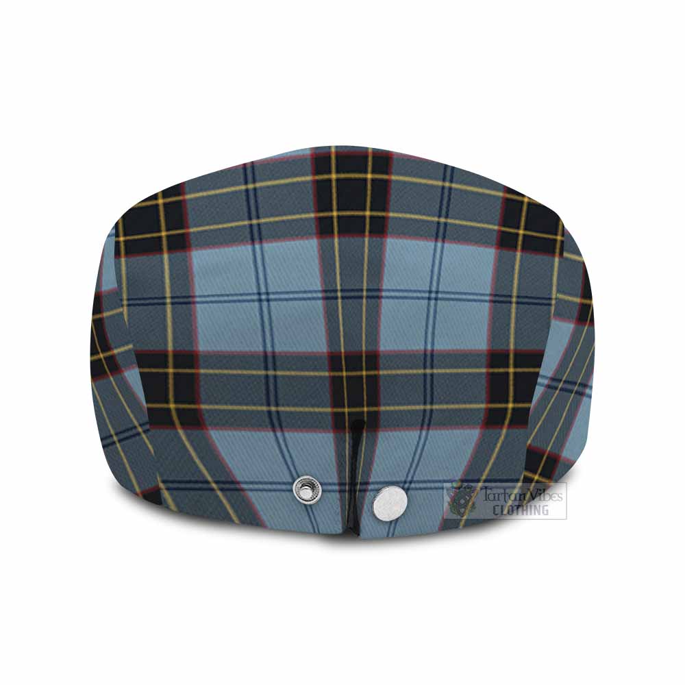 Leatherneck Tartan Jeff Cap, Tartan Flat Cap - Tartan Vibes Clothing