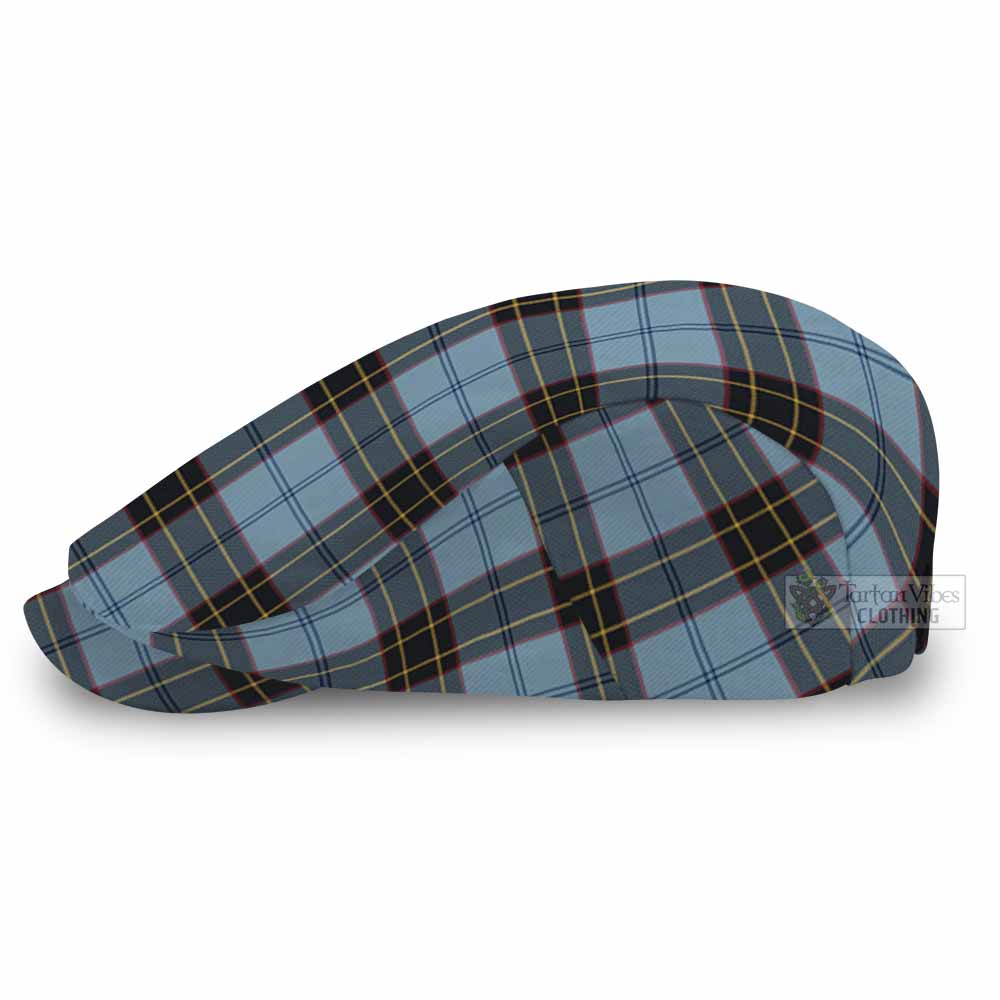 Leatherneck Tartan Jeff Cap, Tartan Flat Cap - Tartan Vibes Clothing