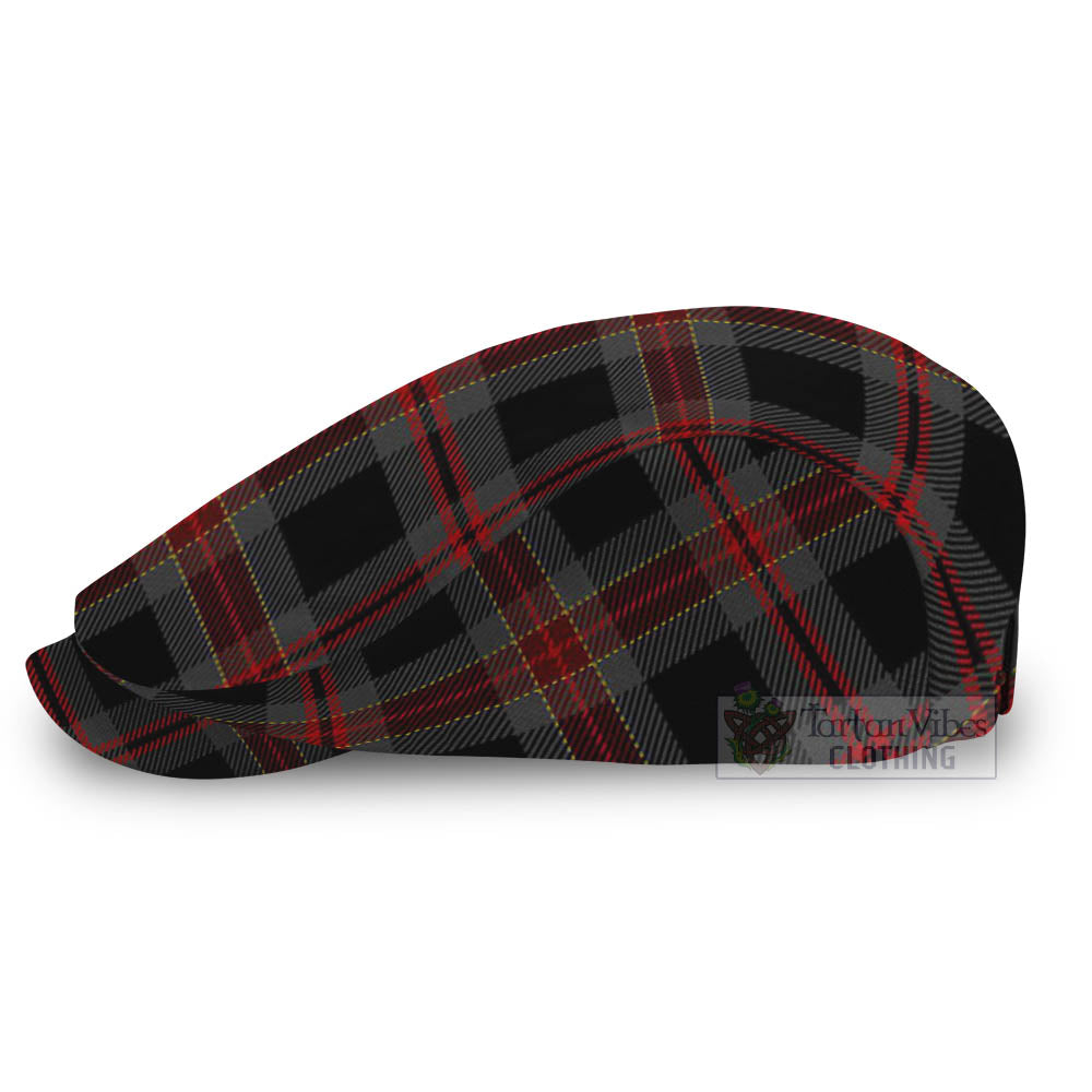 Left Behind Tartan Jeff Cap, Tartan Flat Cap - Tartan Vibes Clothing