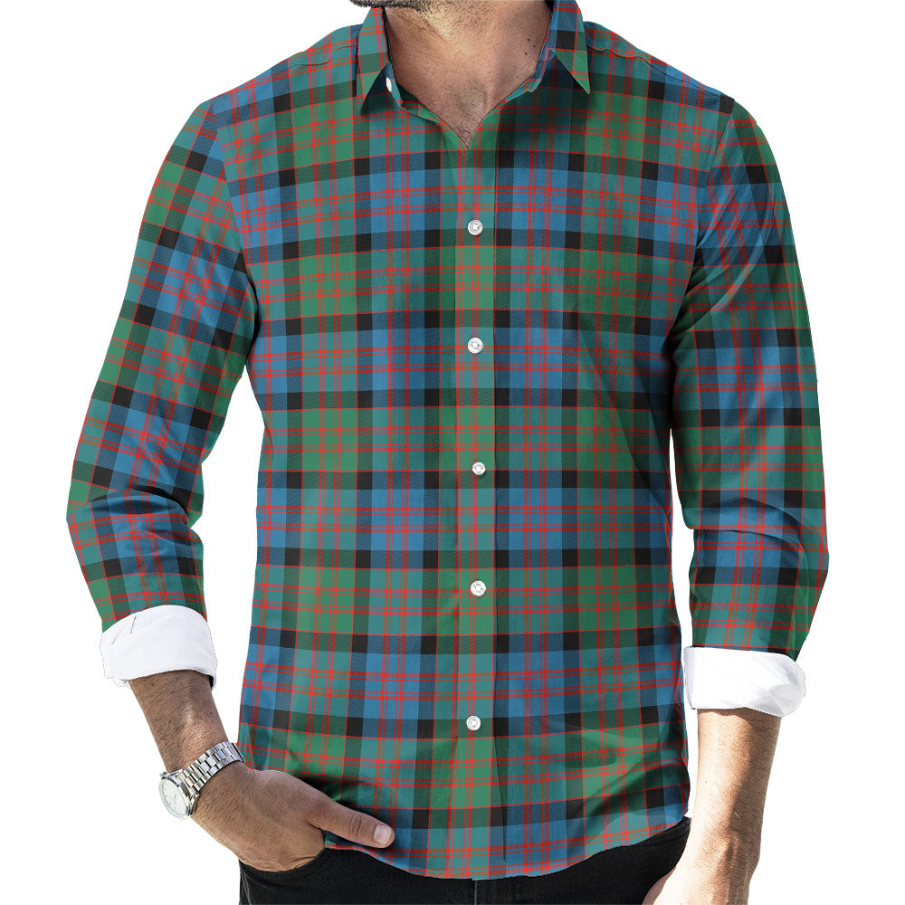 MacAlaxander Tartan Long Sleeve Button Shirts Men's Shirt - Tartan Vibes Clothing
