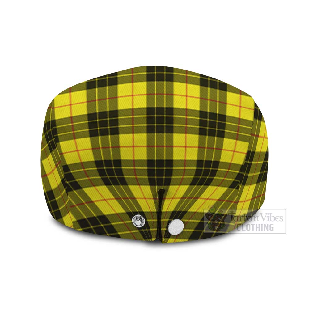 MacLeod (McLeod) Family Crest Tartan Jeff Cap, Tartan Flat Cap - Tartan Vibes Clothing