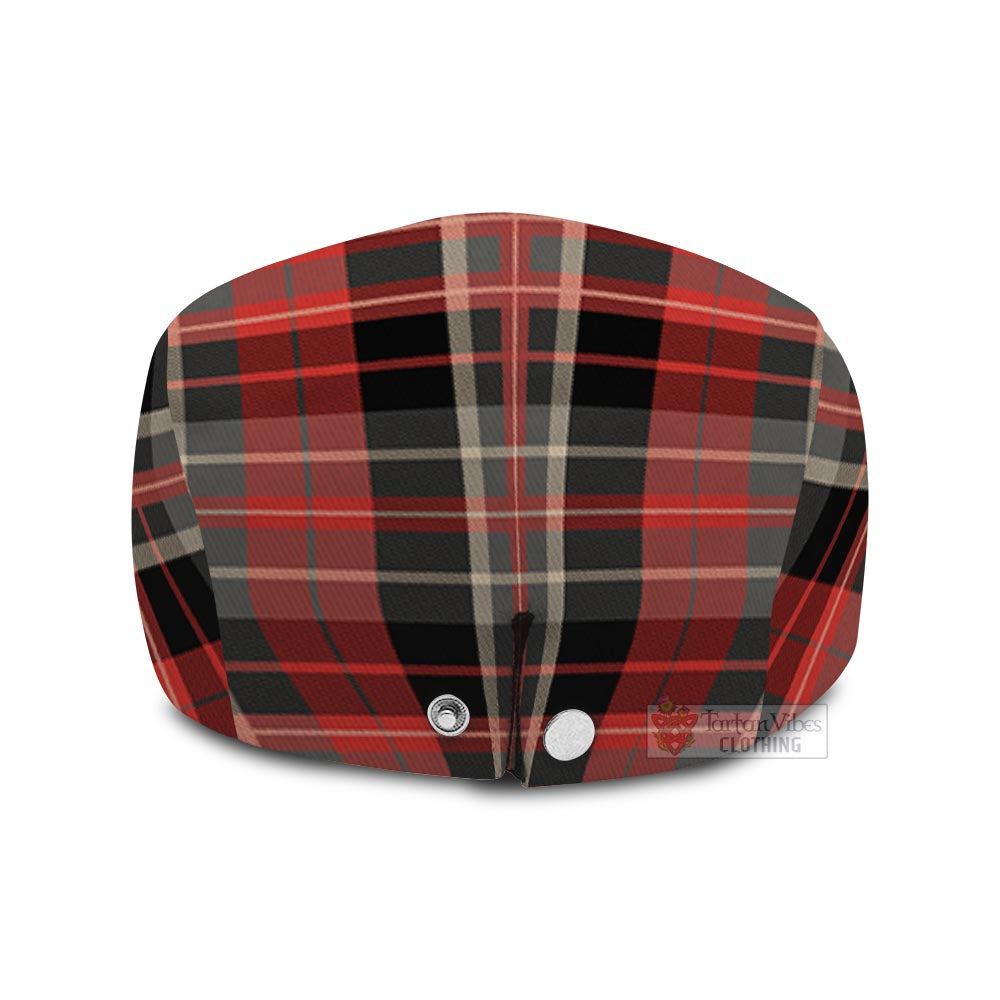 Macdonald of Sleet Tartan Jeff Cap, Tartan Flat Cap - Tartan Vibes Clothing