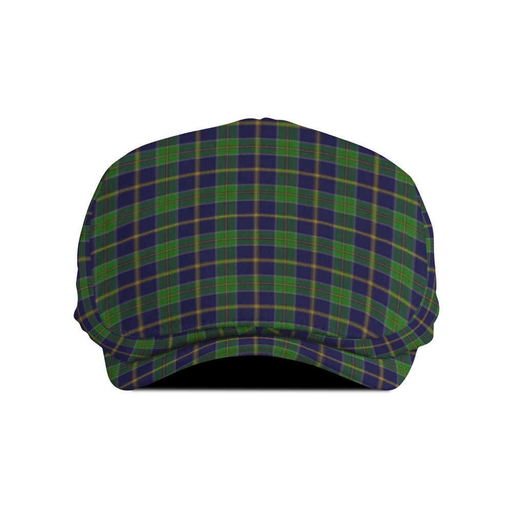 Mahoney Tartan Jeff Cap, Tartan Flat Cap Jeff Hat - Tartan Vibes Clothing
