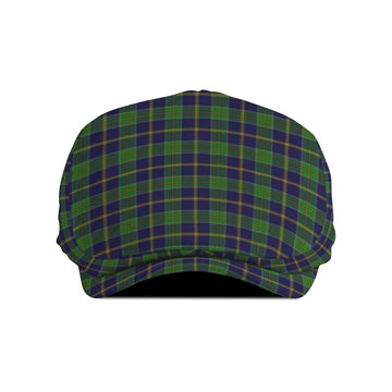 Mahoney Tartan Jeff Cap, Tartan Flat Cap Jeff Hat - Tartan Vibes Clothing