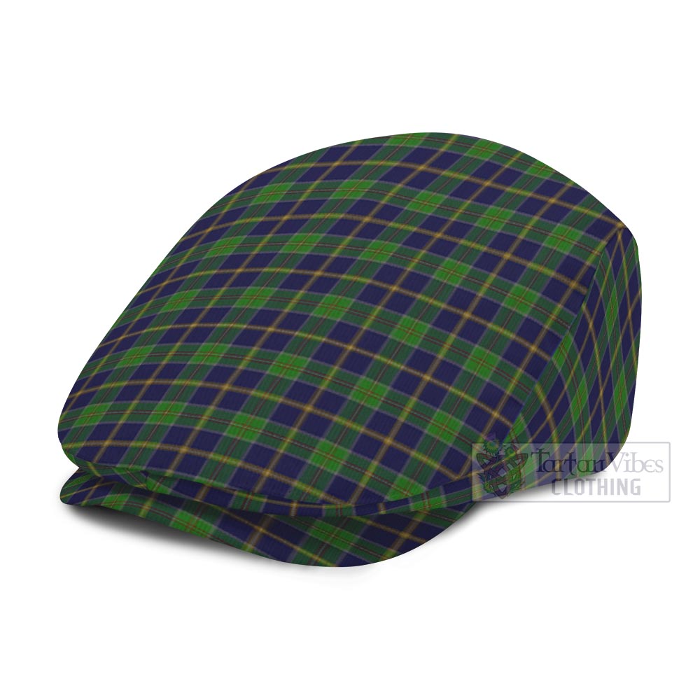 Mahoney Tartan Jeff Cap, Tartan Flat Cap - Tartan Vibes Clothing
