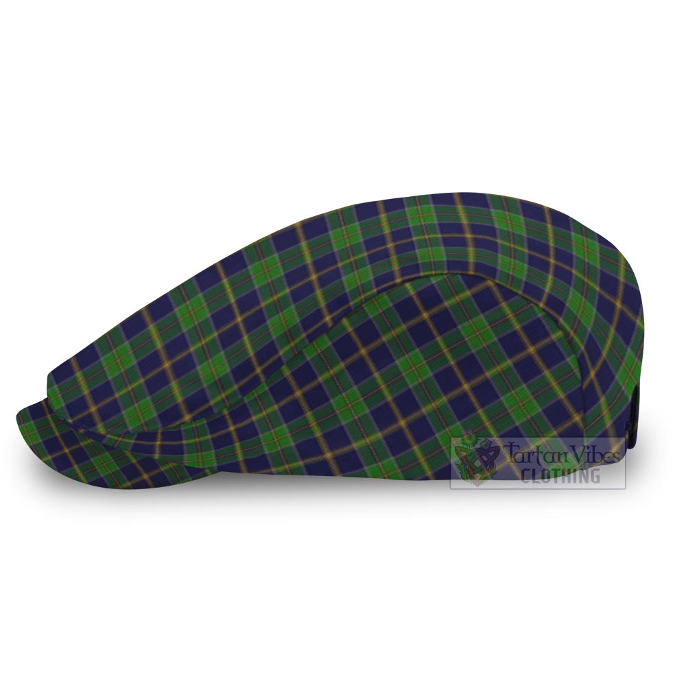 Mahoney Tartan Jeff Cap, Tartan Flat Cap - Tartan Vibes Clothing