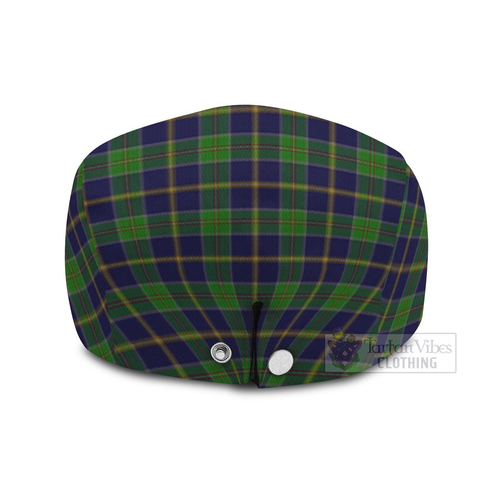 Mahoney Tartan Jeff Cap, Tartan Flat Cap - Tartan Vibes Clothing