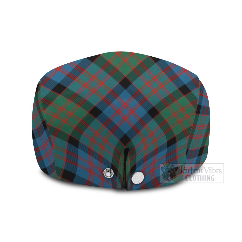 McAlexander Tartan Jeff Cap, Tartan Flat Cap Cross Style - Tartan Vibes Clothing