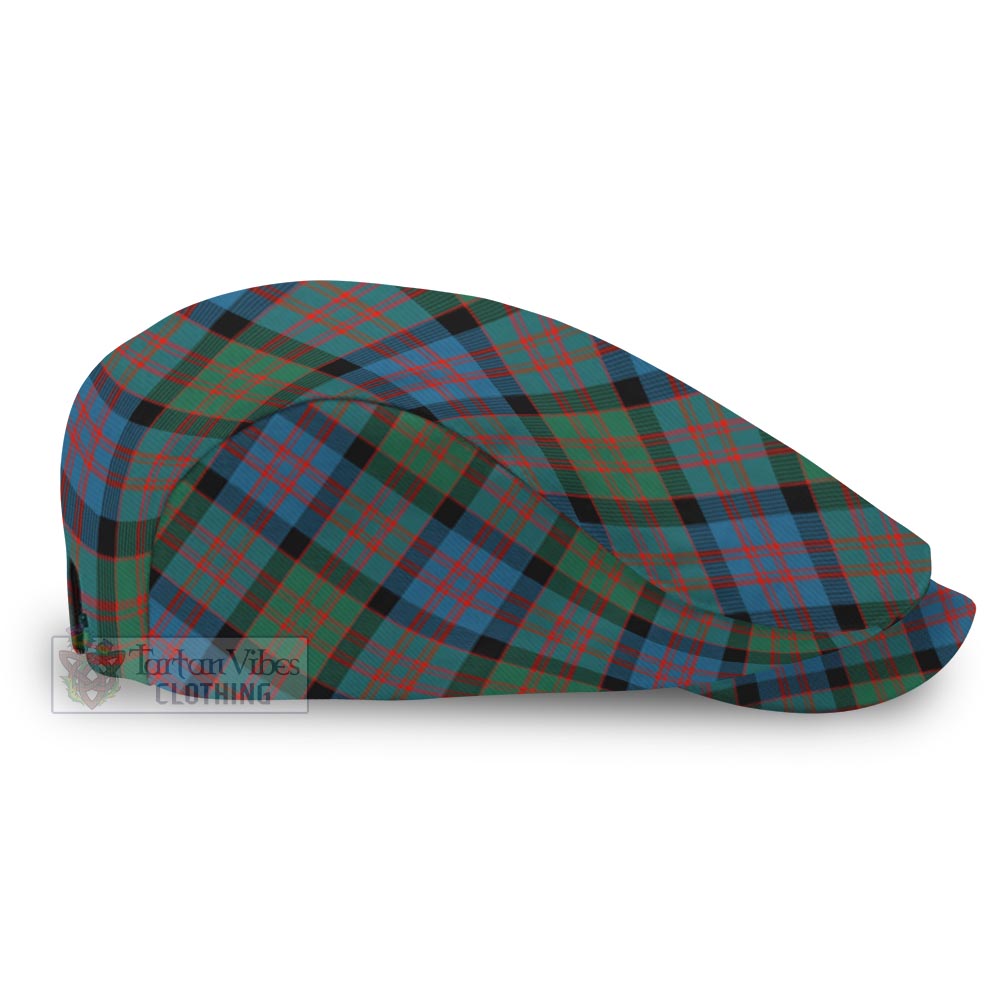 McAlexander Tartan Jeff Cap, Tartan Flat Cap Cross Style - Tartan Vibes Clothing