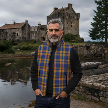 McCann Tartan Sleeveless Puffer Jacket Unisex - Tartan Vibes Clothing