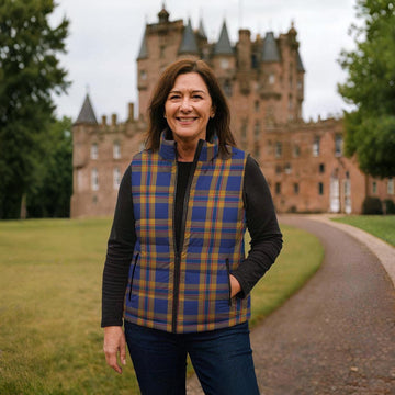 McCann Tartan Sleeveless Puffer Jacket - Tartan Vibes Clothing