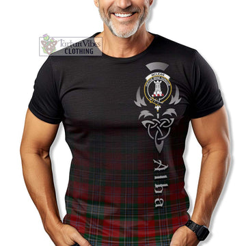 McLean Tartan T-Shirt Featuring Alba Gu Brath Family Crest Celtic Inspired