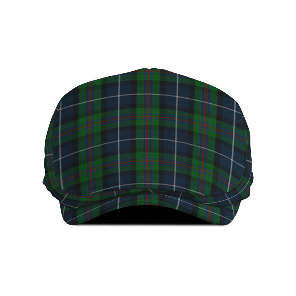 Peebles Tartan Flat Cap, Tartan Jeff Cap Jeff Hat - Tartan Vibes Clothing