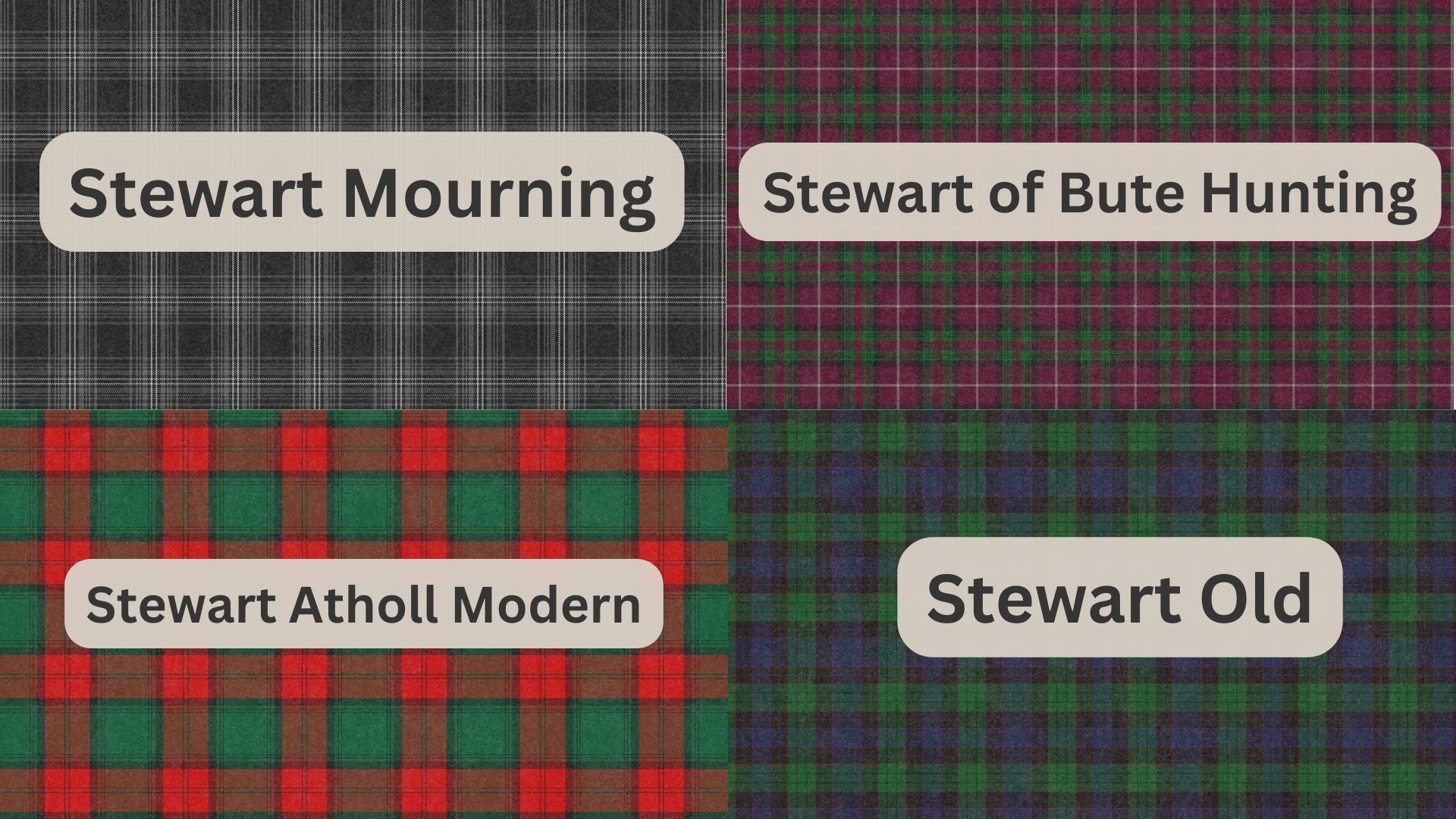 Clan Stewart Branches Tartan