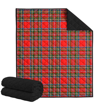 Stewart (Stuart) Tartan Quilt Super King Quilt 91" x 110" - Tartan Vibes Clothing