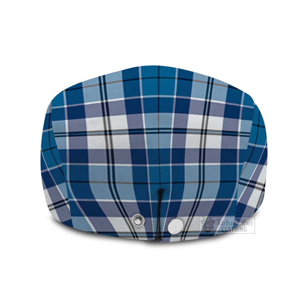Strathclyde District Tartan Jeff Cap, Tartan Flat Cap - Tartan Vibes Clothing