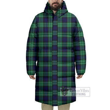 Abercrombie Tartan Long Down Jacket