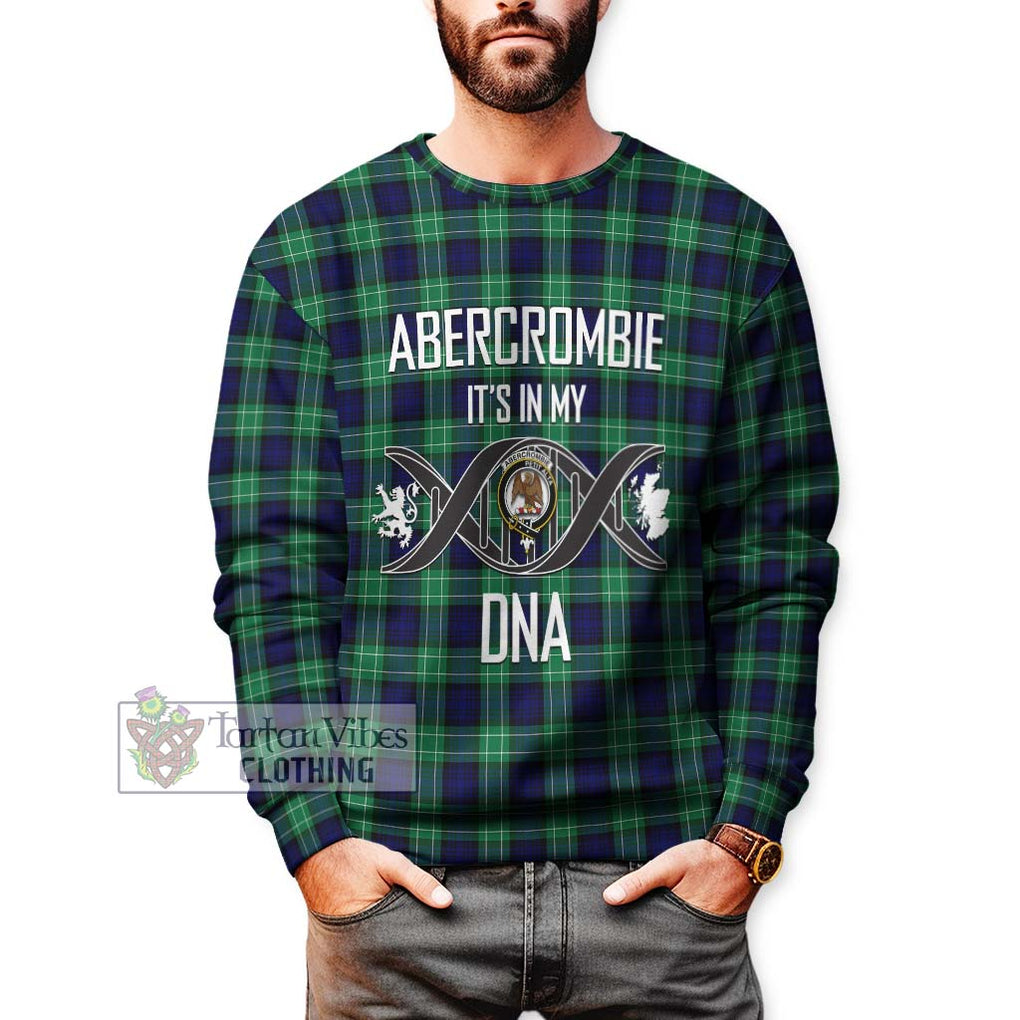 Abercrombie Tartan Sweatshirt with Family Crest DNA In Me Style Unisex - Tartanvibesclothing Shop