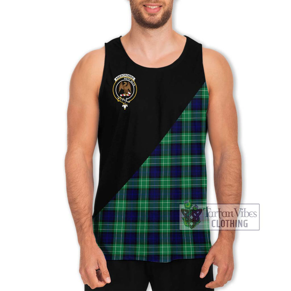 Abercrombie Tartan Men's Tank Top with Family Crest and Military Logo Style Men - Tartanvibesclothing Shop