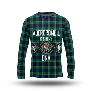 Abercrombie Tartan Long Sleeve T-Shirt with Family Crest DNA In Me Style