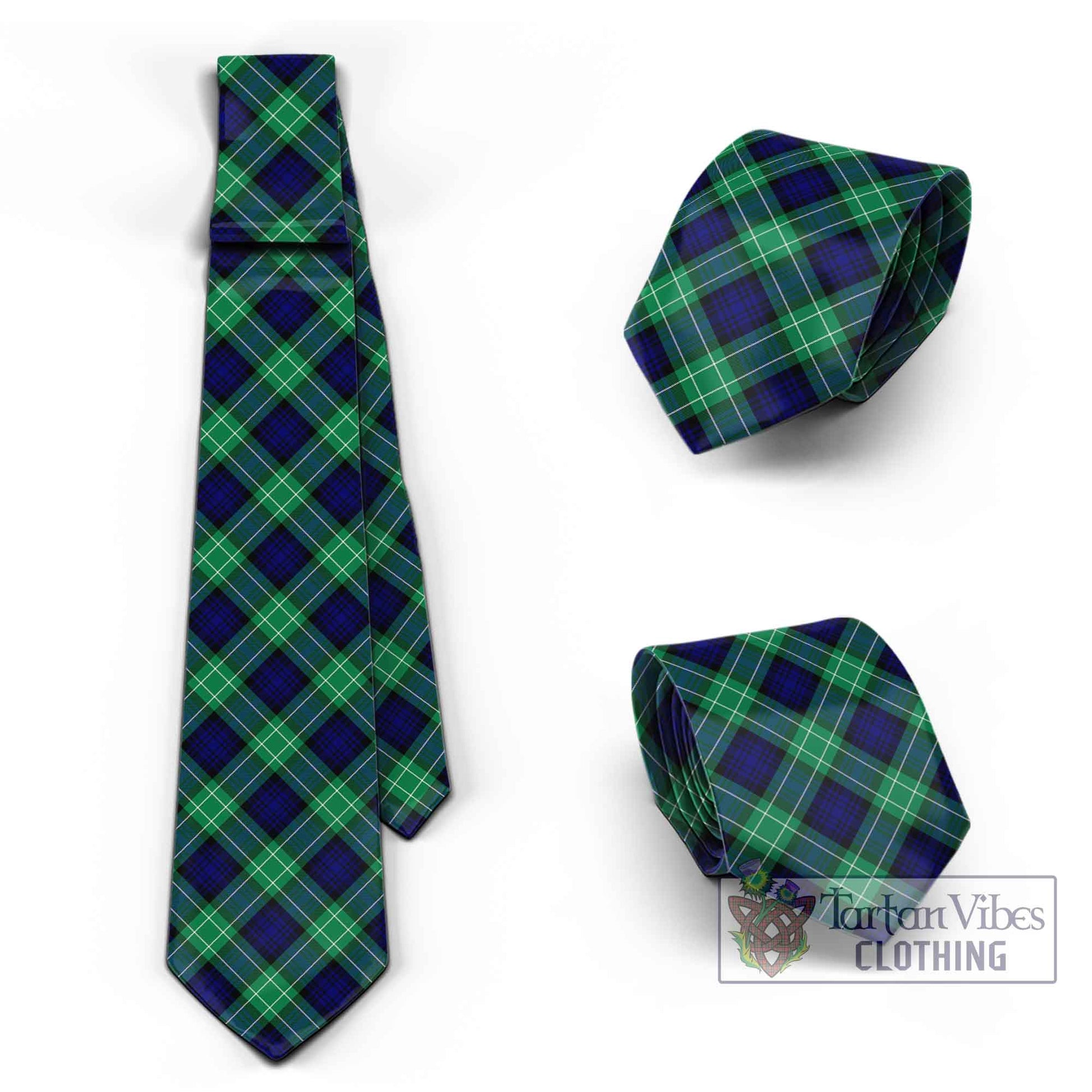 Tartan Vibes Clothing Abercrombie Tartan Classic Necktie Cross Style