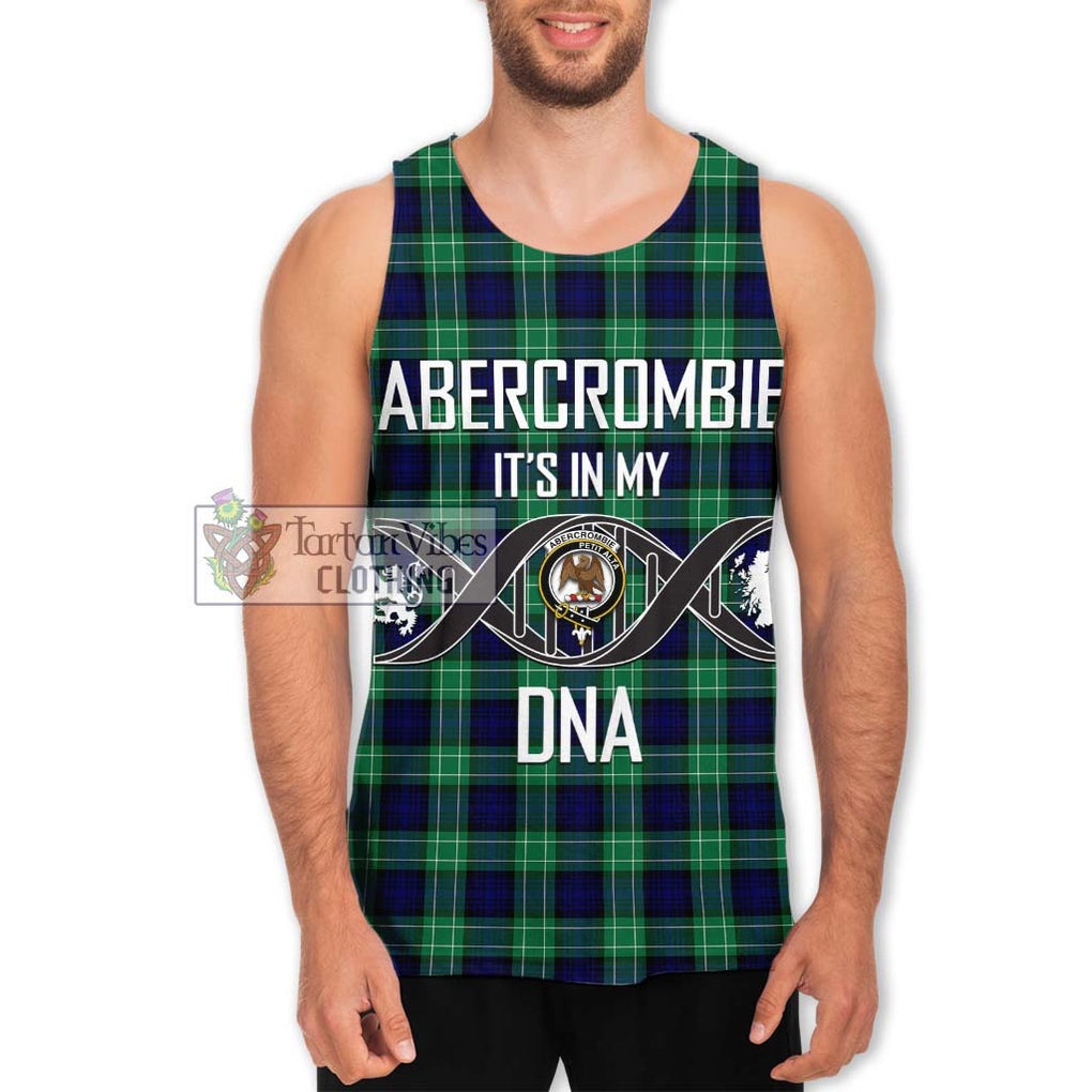 Abercrombie Tartan Men's Tank Top with Family Crest DNA In Me Style Men - Tartanvibesclothing Shop