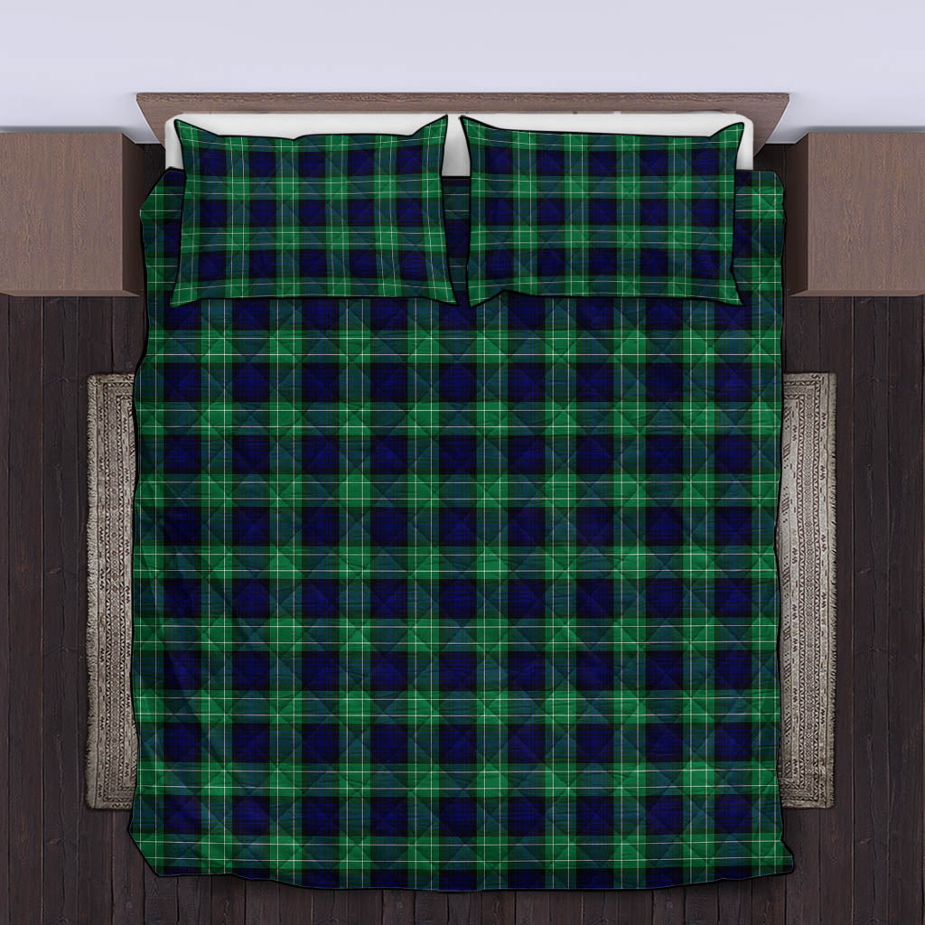 Abercrombie Tartan Quilt Bed Set King - Tartan Vibes Clothing