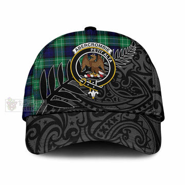 Abercrombie Tartan Classic Cap with New Zealand Silver Fern Half Style